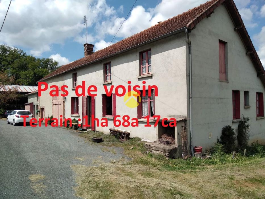Fermette sur 1ha 68a 17ca 