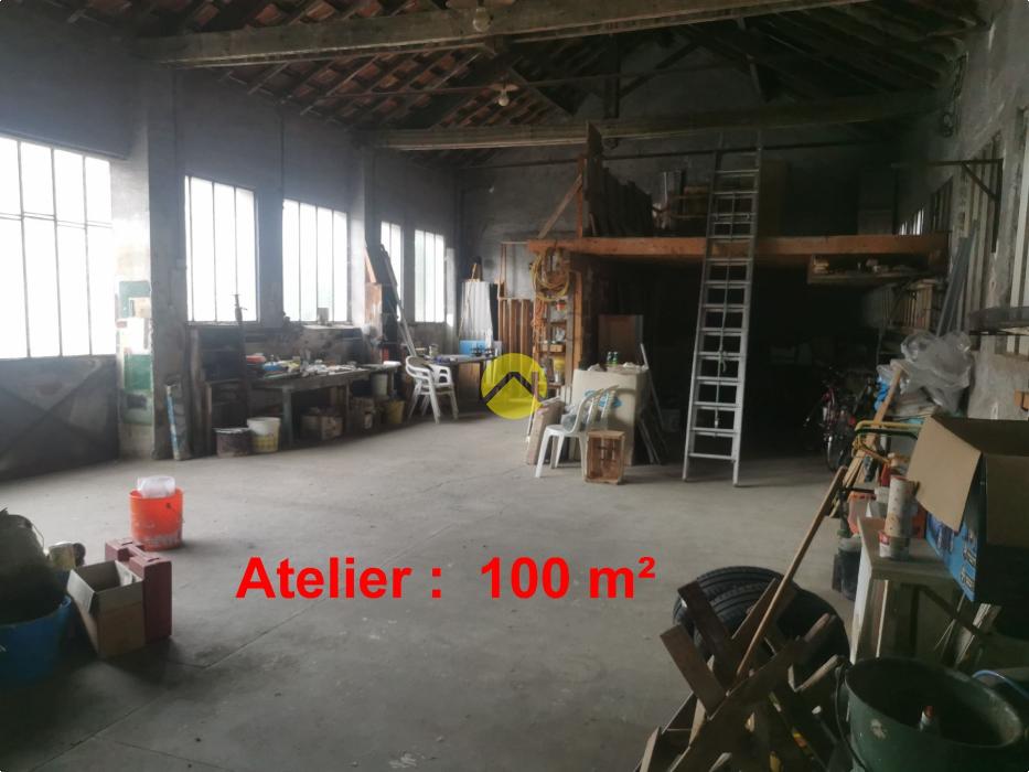 Maison et atelier 100m2