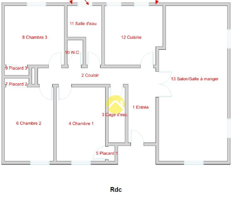 Maison sur sous sol