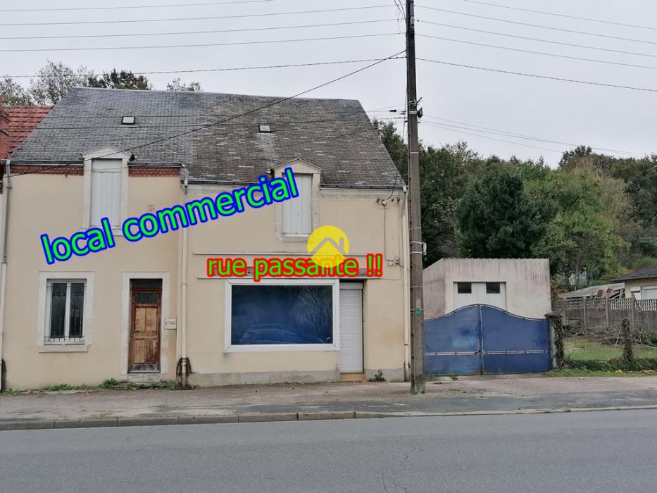 LOCAL commercial avec LOGEMENT