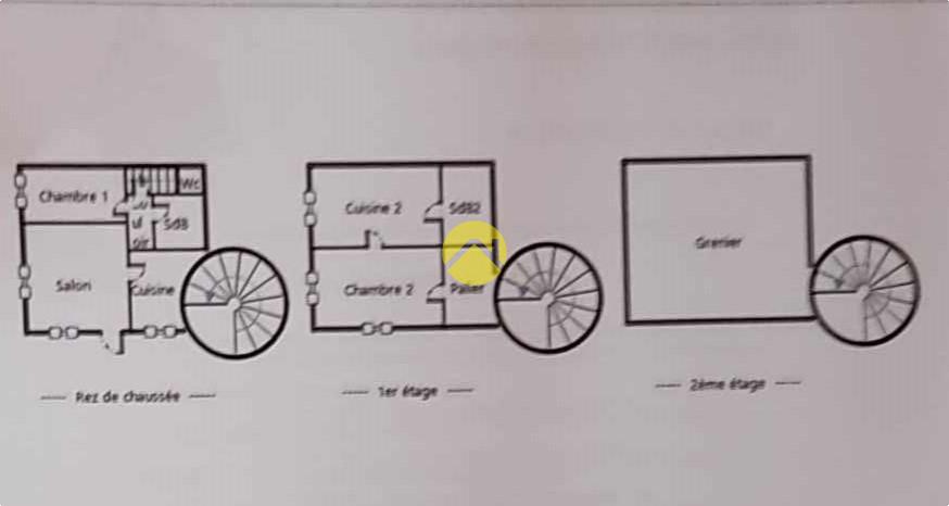 Maison de bourg + jardin 