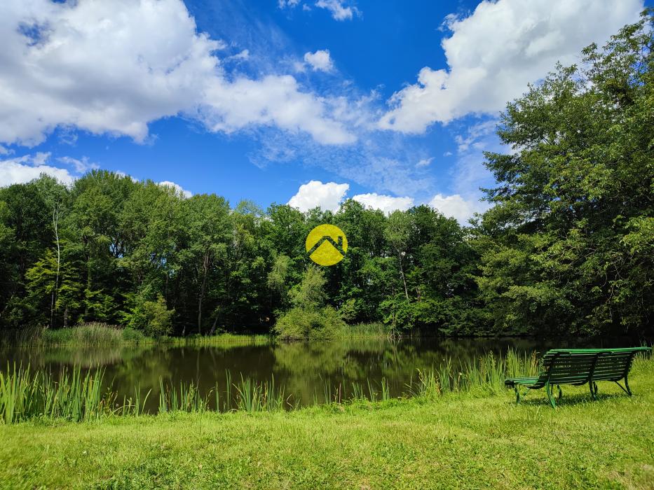 LONGERE AVEC ETANG ET PRAIRIE