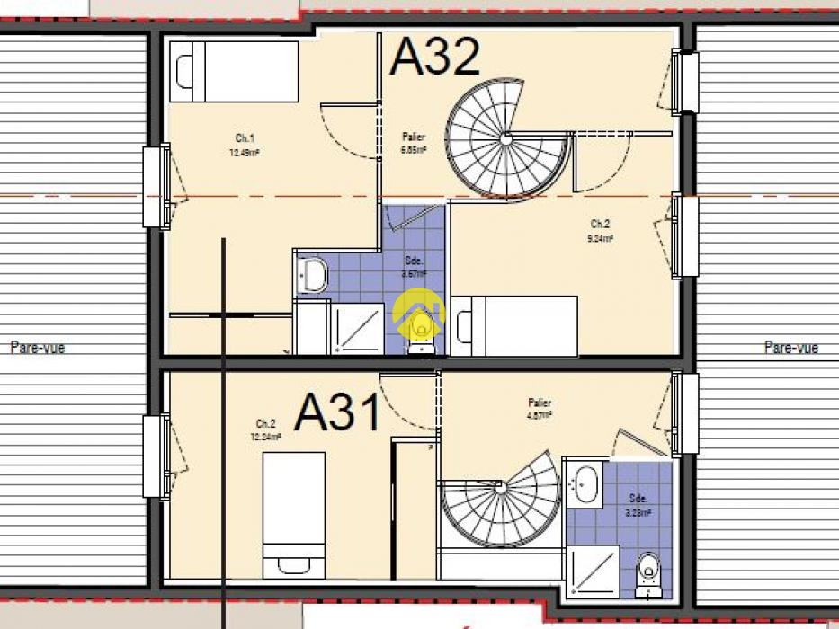 INVESTISSEMENT NEUF T4 75m²