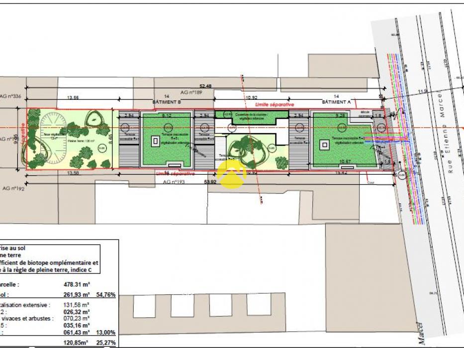 INVESTISSEMENT NEUF T4 75m²