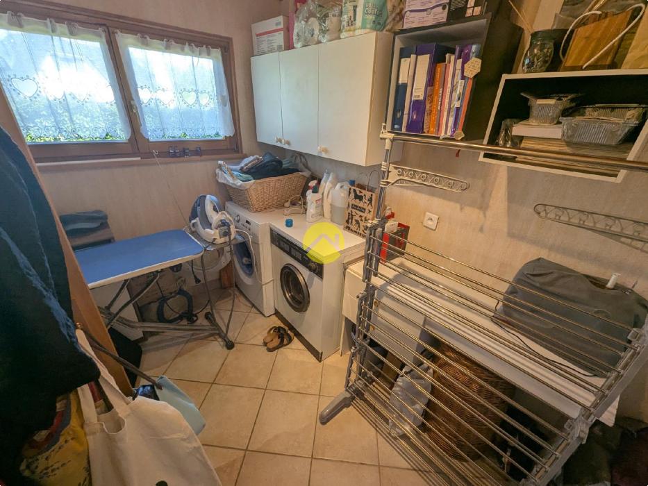 Maison  en bois avec piscine
