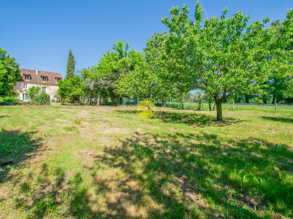 Périgourdinne au bord de la Vézère