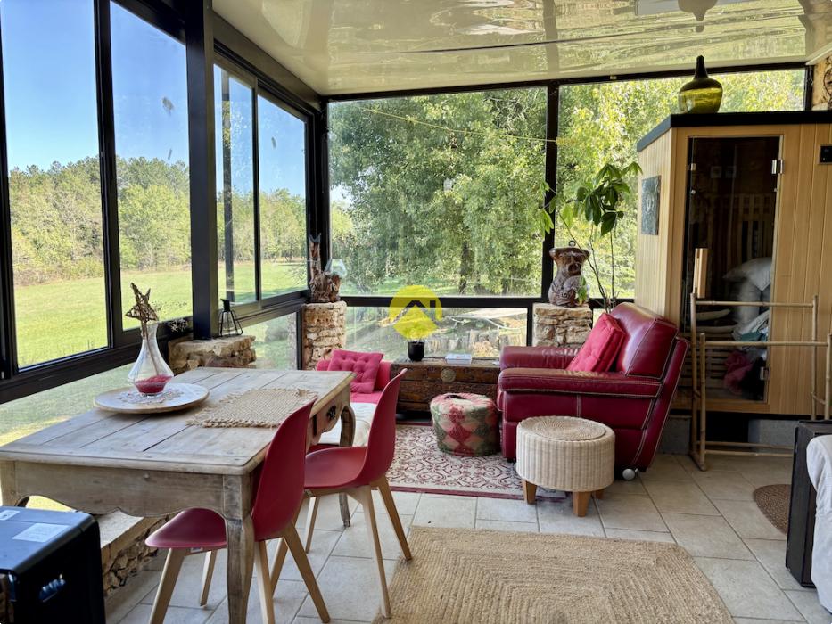 Maison typique du Périgord