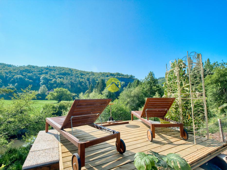 belle maison avec vue et gite