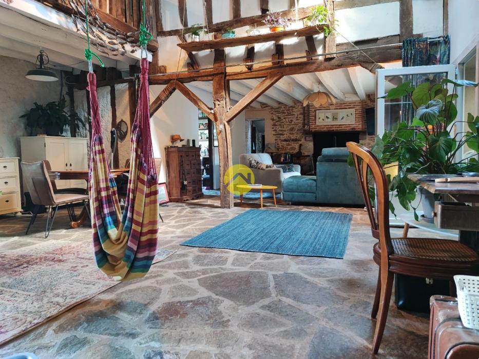 Dans un hameau, 128m² habitable...