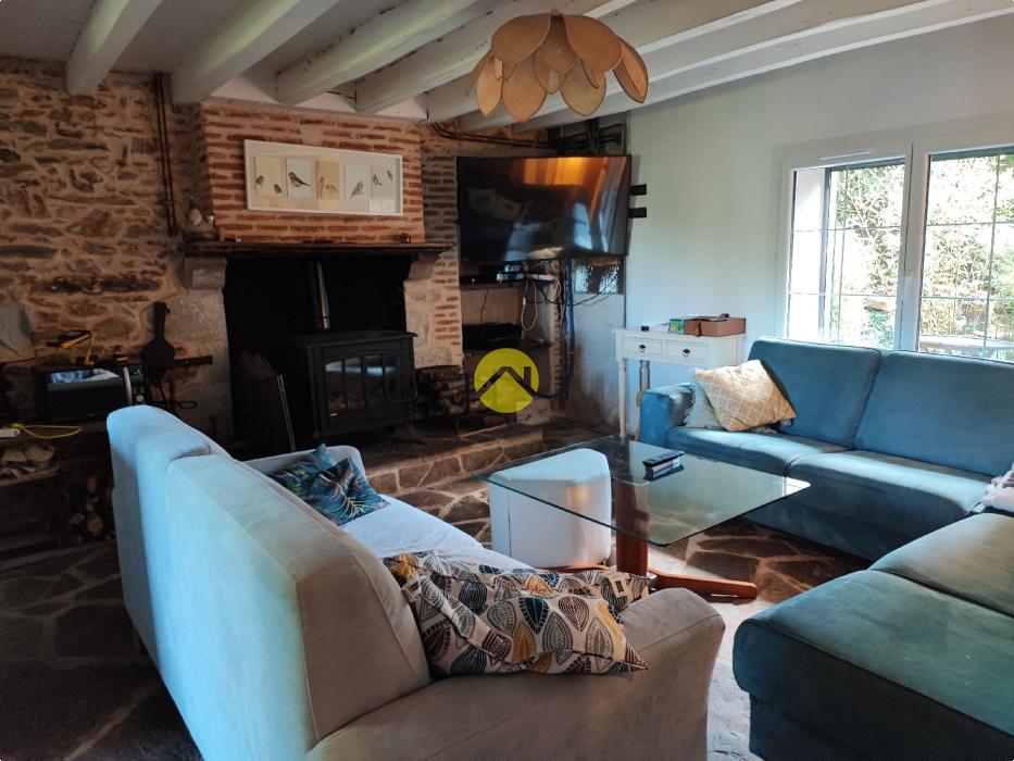 Dans un hameau, 128m² habitable...