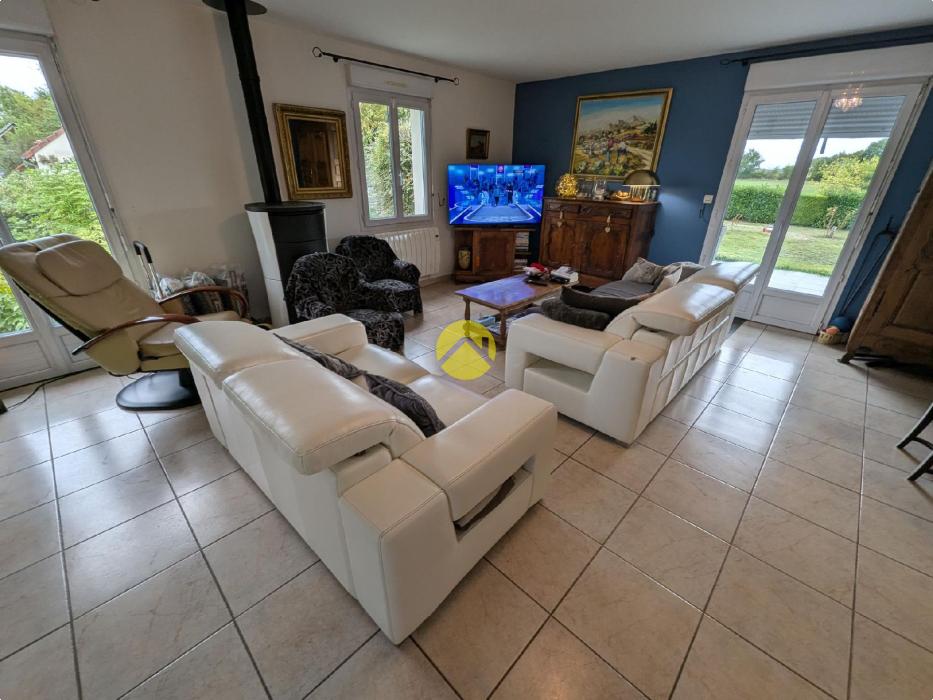 Plain-pied 4 ch. Terrain1500m²