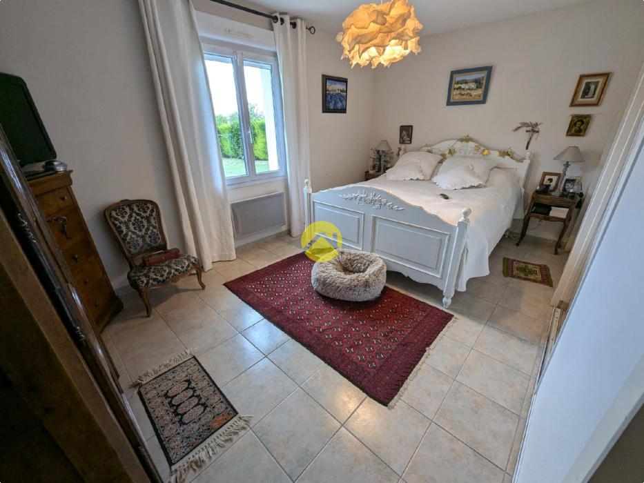 Plain-pied 4 ch. Terrain1500m²
