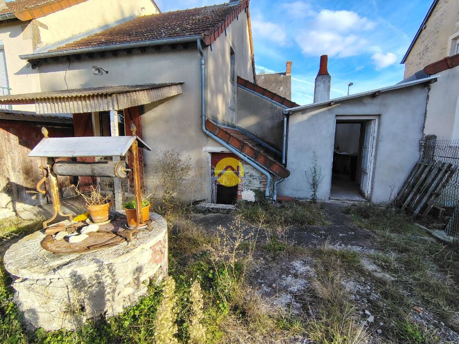 Maison et terrain en centre ville