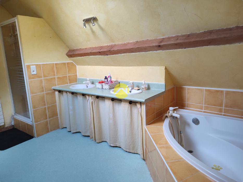 MAISON ANCIENNE AVEC GRAND TERRAIN