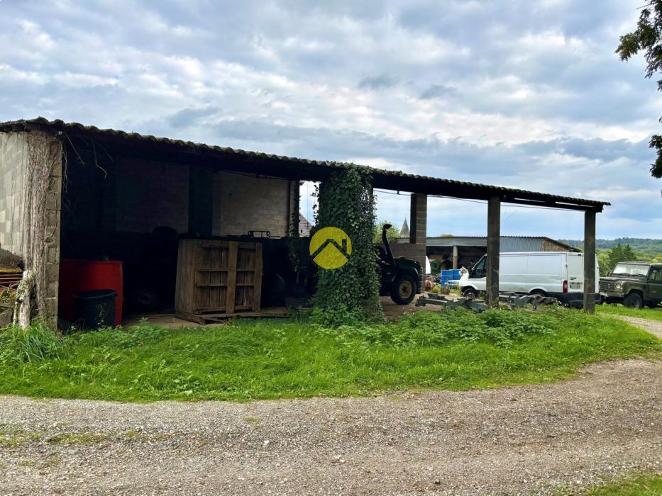 Longère, grange et séchoir à tabac 