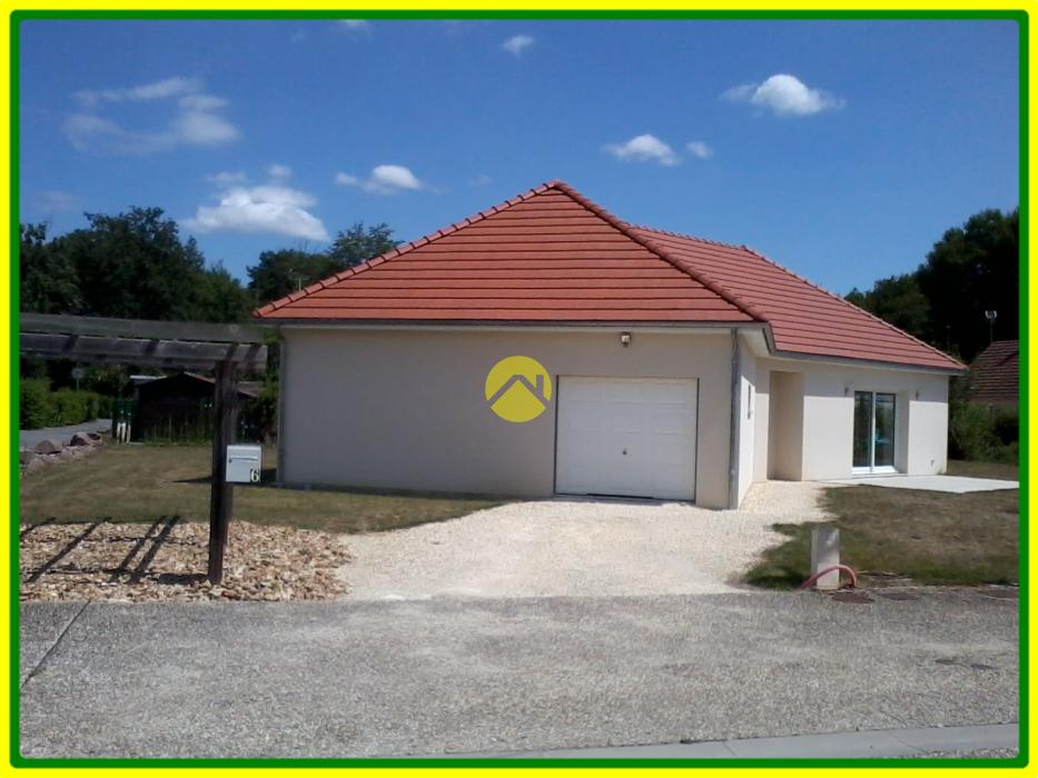 Plain-pied 127m². 3ch.garage