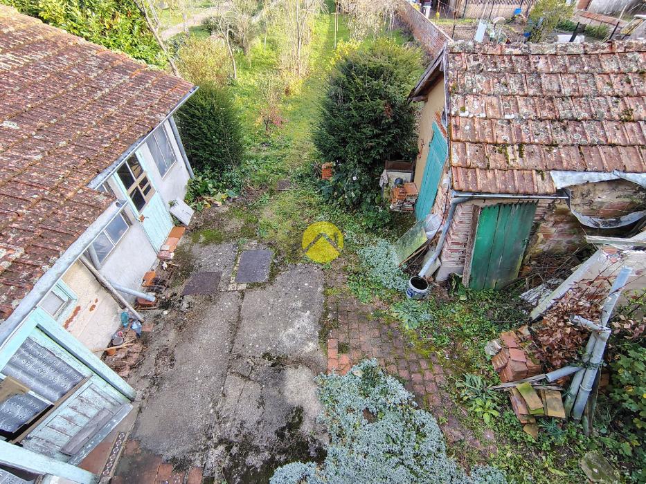 Maison et terrain centre ville