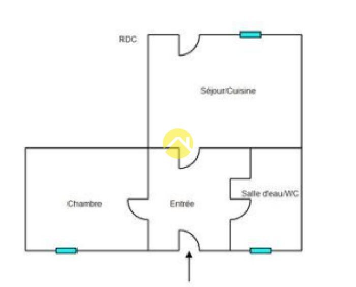 Maison T2 plain pied