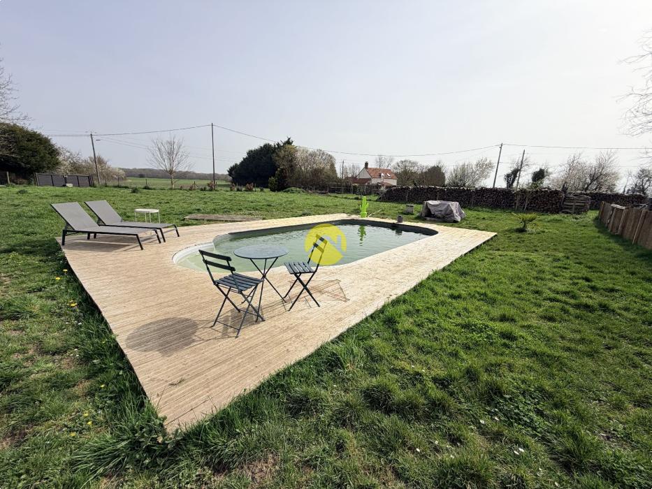 Maison rénovée avec piscine