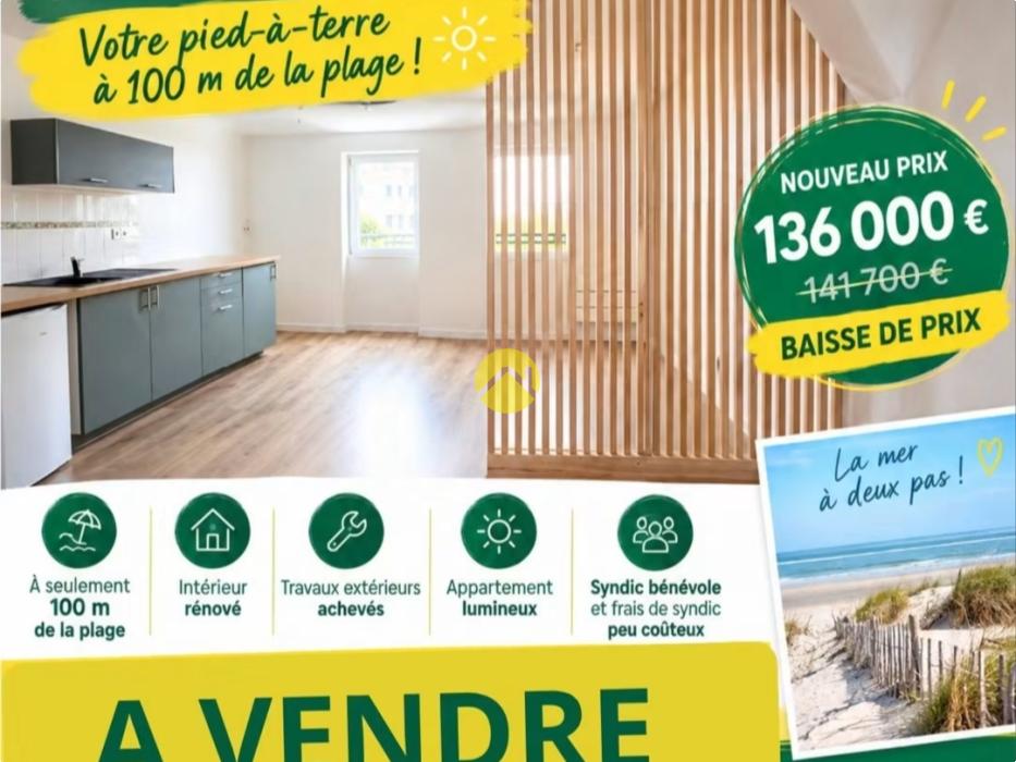 STUDIO PLAGE DE BERCK