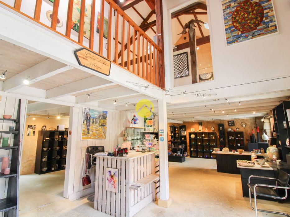 Galerie d'art avec appartement 1ch