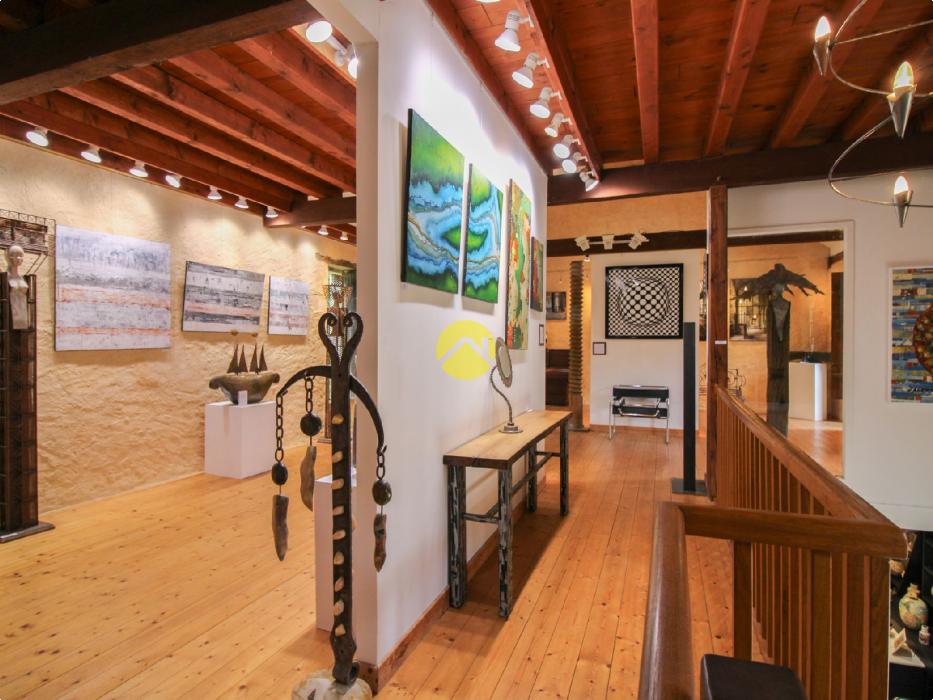 Galerie d'art avec appartement 1ch