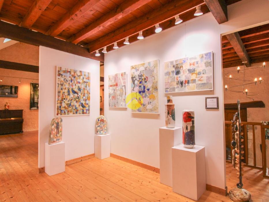 Galerie d'art avec appartement 1ch