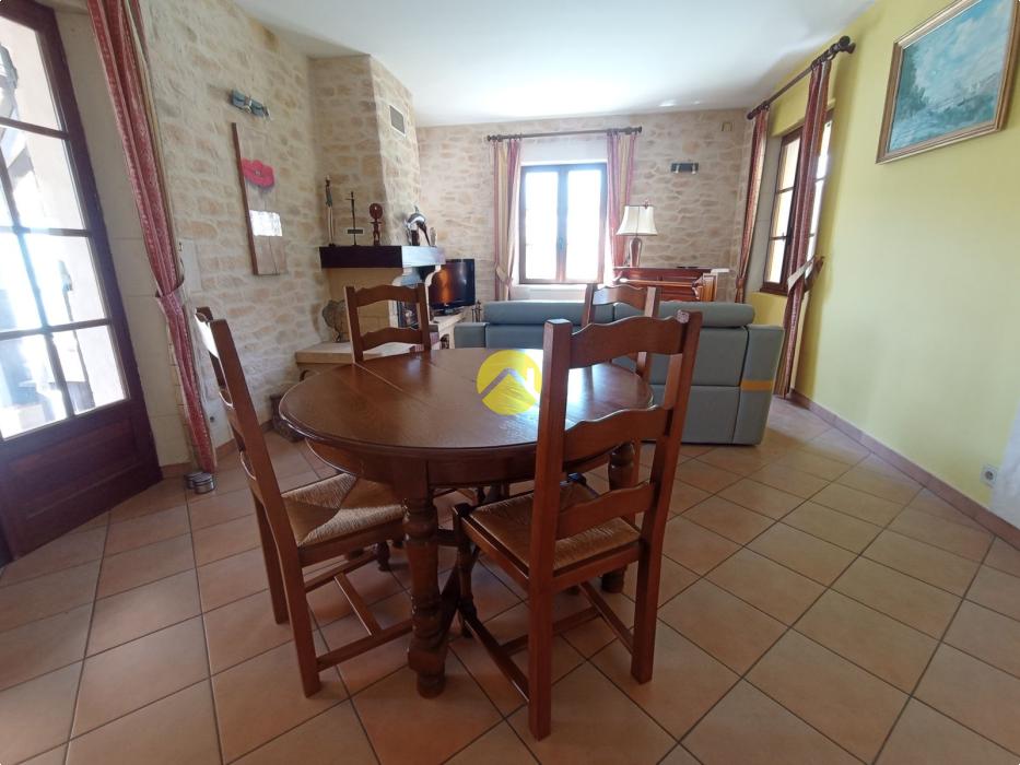 Belle maison avec un grand terrain 