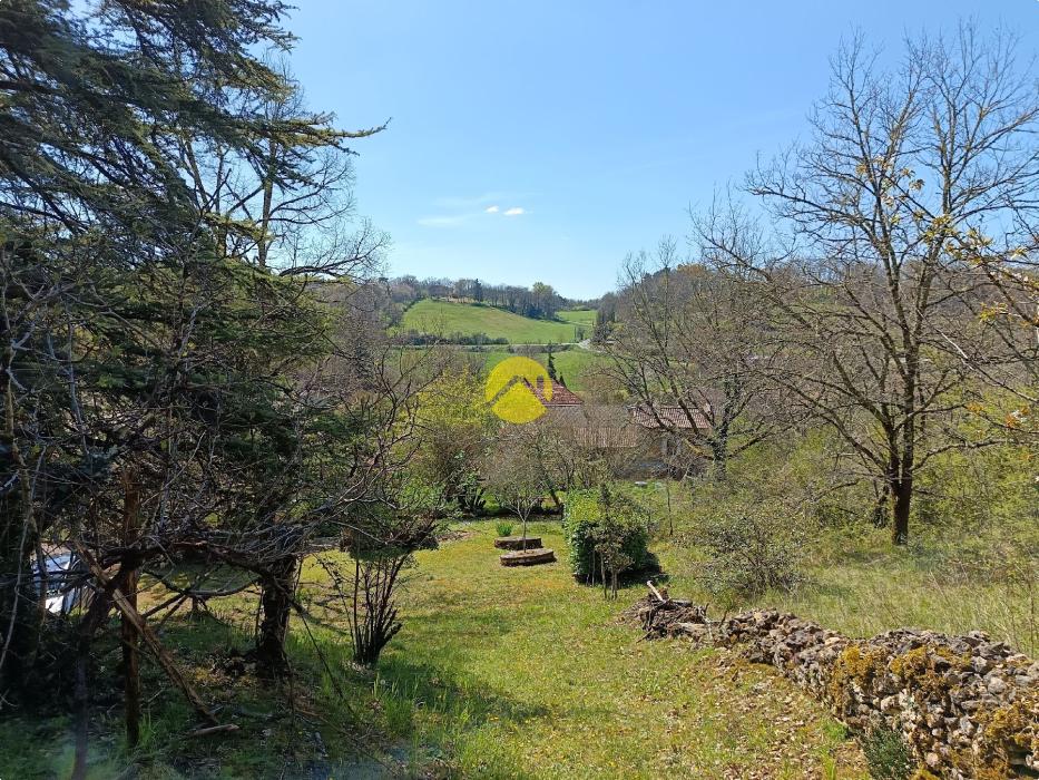 Belle maison vue dominante