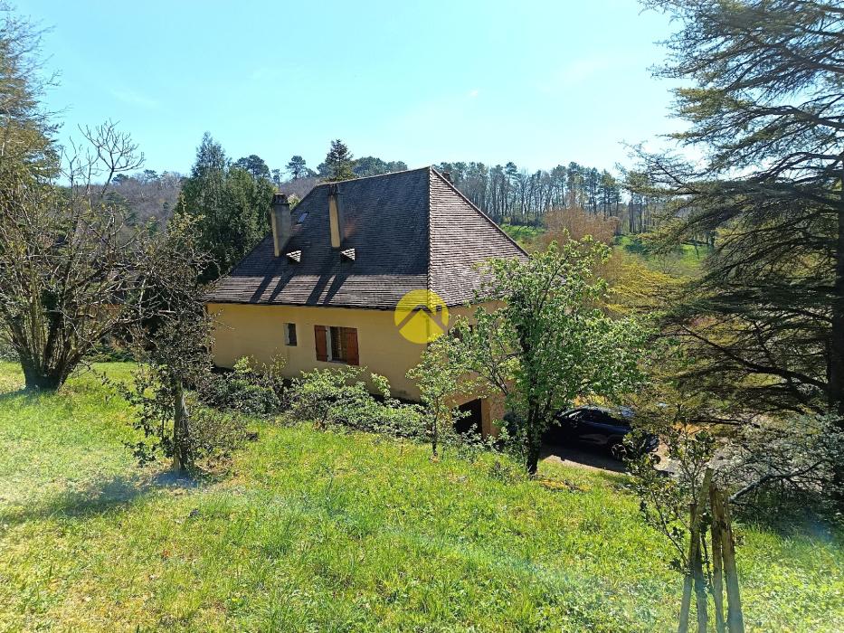 Belle maison vue dominante