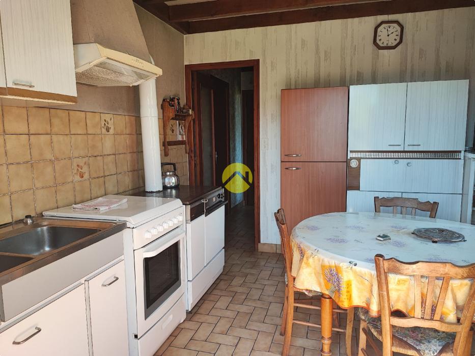 Maison de 55mm² avec un plan d'eau.