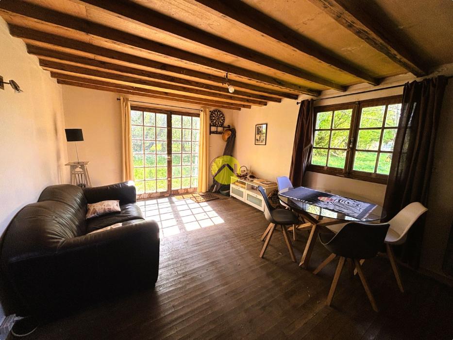 Chalet avec terrain constuctible