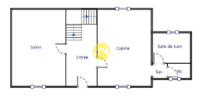 Maison à rénover fort potentiel 