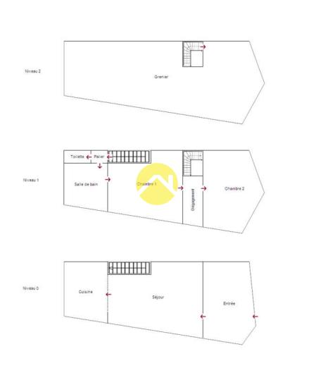 Logement rénové sans terrain