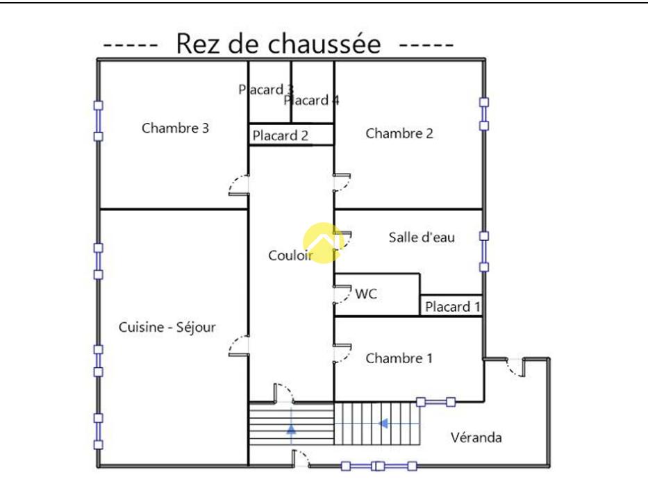 3 CHAMBRES ET JARDIN CLOS