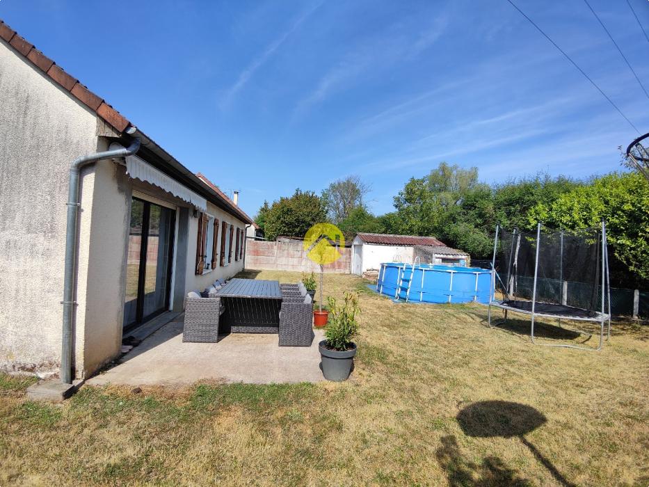 PAVILLON PLAIN-PIED 3 CH + GARAGE