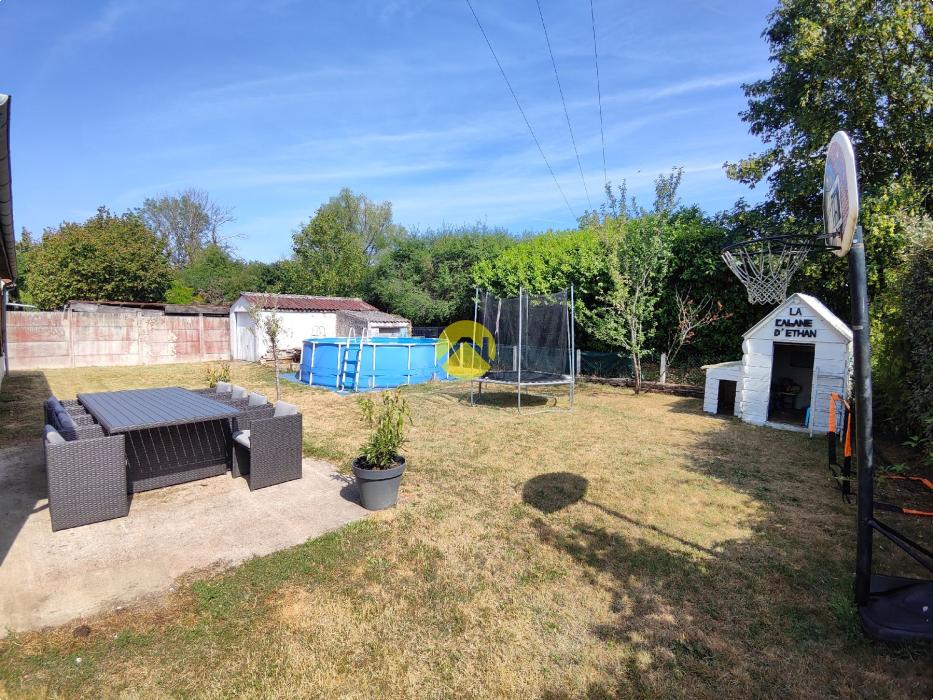 PAVILLON PLAIN-PIED 3 CH + GARAGE