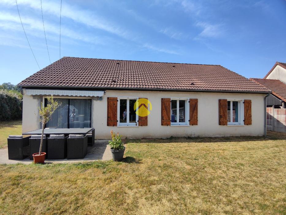 PAVILLON PLAIN-PIED 3 CH + GARAGE