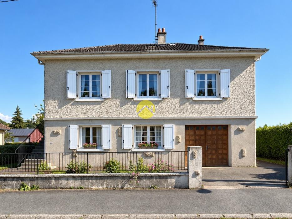 PAVILLON SUR SOUS-SOL AMENAGE