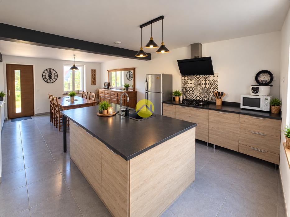 Maison individuelle et ses dépendan
