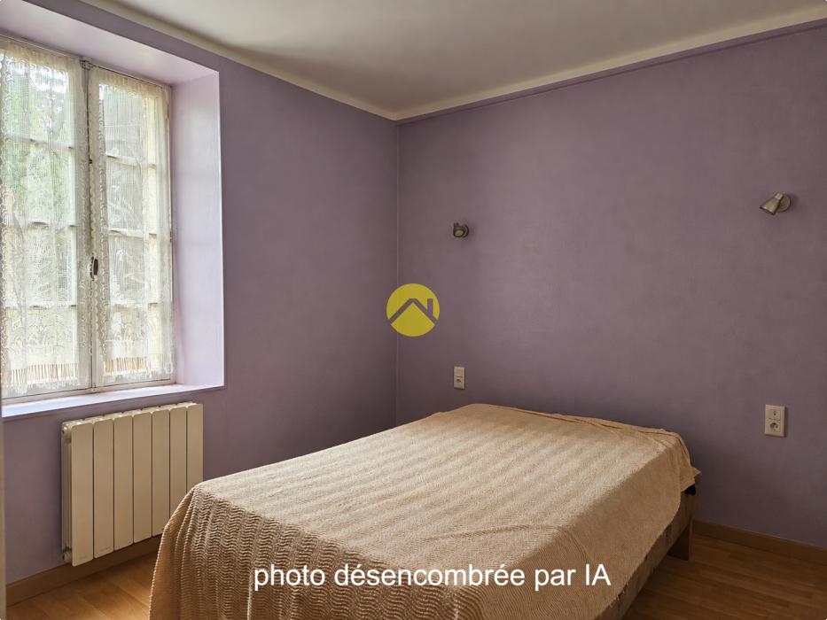 En campagne avec jardin
