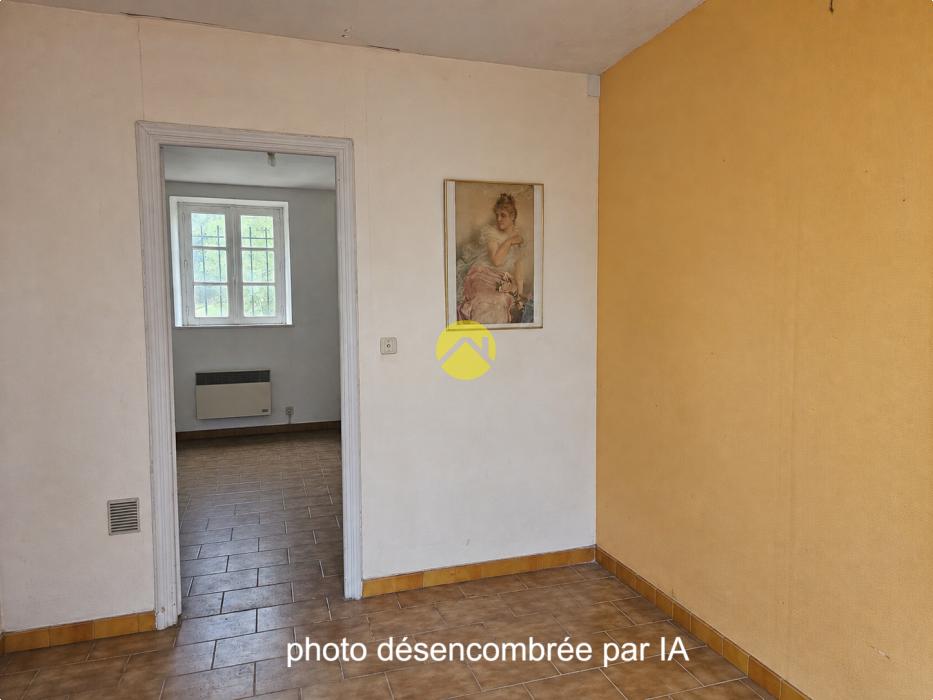 En campagne avec jardin