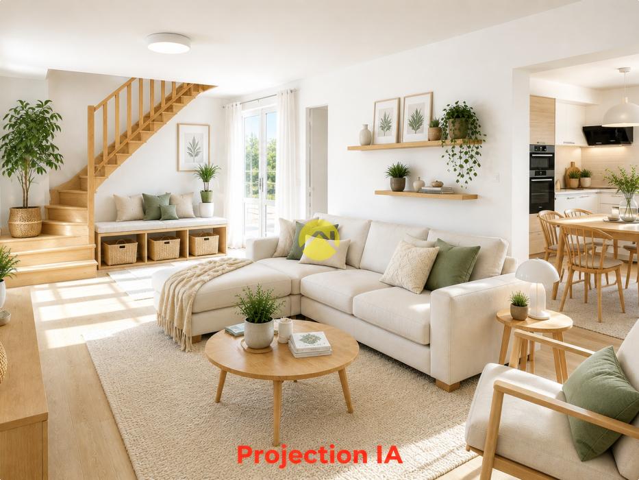 Maison 126m² + grenier 64m²