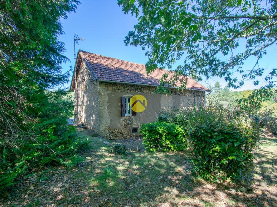 Maison en pierre au bord de Forêt
