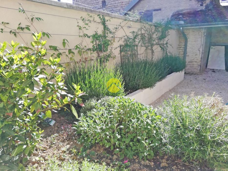 MAISON AVEC COUR + TERRAIN-JARDIN