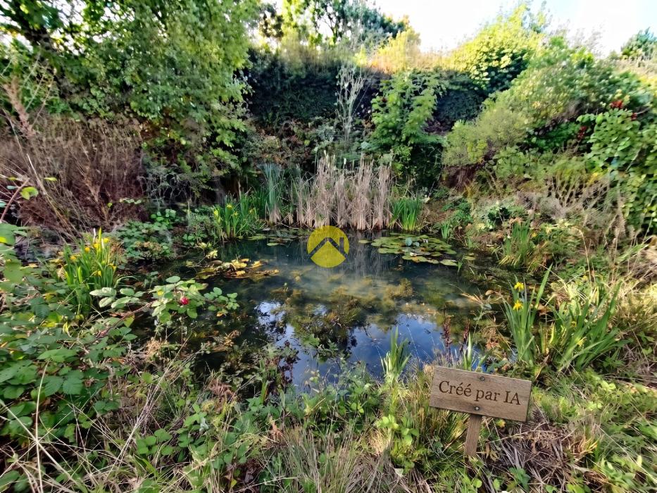 DE PLAIN-PIED DANS HAMEAU PAISIBLE