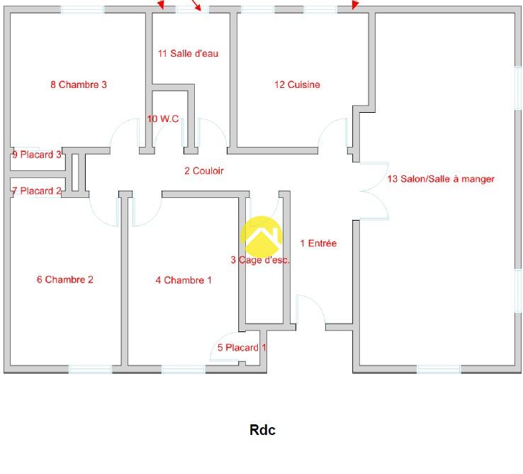 Maison 5 pièces 76 m² à Montmarault, photo 6