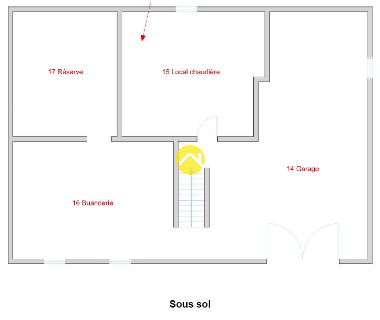 Maison 5 pièces 76 m² à Montmarault, photo 7