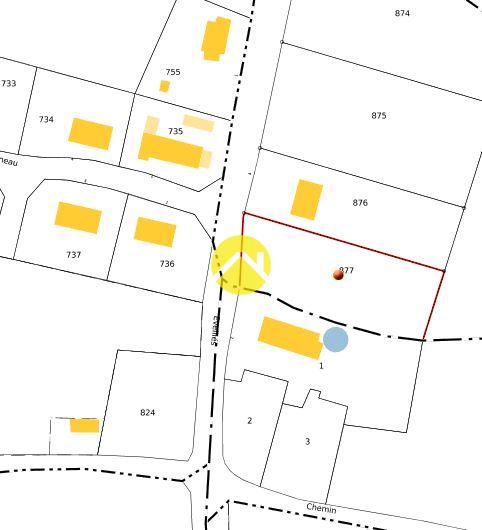 Terrain 2038 m² · à Vailly sur Sauldre · 2 038 m² · 23 342 €