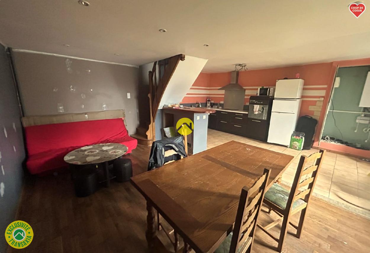 Maison mitoyenne d'un côté